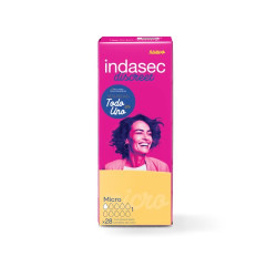 Indasec Compresa Discreet Micro Salvaslip (28 Ud.)