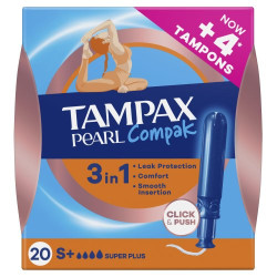 Tampax Pearl Compak Super Plus (20)