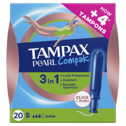 Tampax Pearl Compak Super (20)
