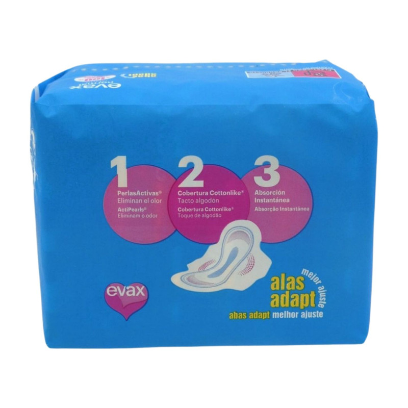 Evax Compresas Cottonlike (19 Unidades) Normal Alas