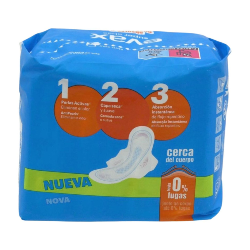 Evax Compresas Cottonlike (14 Unidades) Super Alas