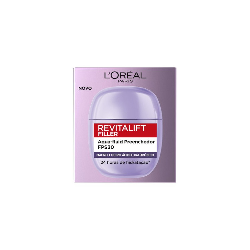 L'Oreal Revitalift Filler Aqua Fluid Spf30 40 ml Rellenador 