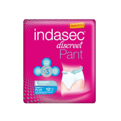 Indasec Pants Plus Talla Grande (12 Unidades)