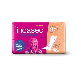 Indasec Compresas Incontinencia Maxi (15 Unidades) 6.5 Gotas