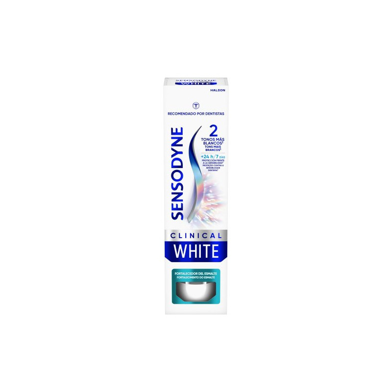 Sensodyne Dentifrico Familiar 75 ml Clinical White Fortalecedor Esmalte
