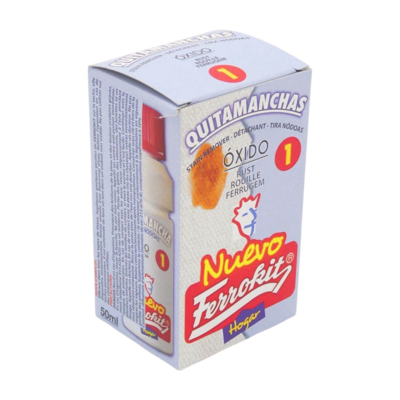 Ferrokit Quitamanchas de Oxido 50 ml Estuche Grande