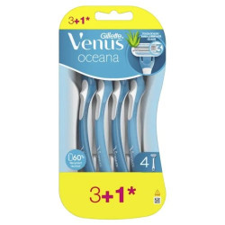 Gillette Venus Maquinilla Desechable Oceana (3+1 Ud.) Depilatoria