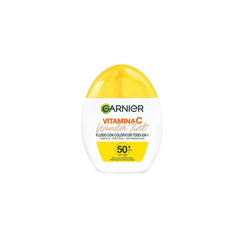 Garnier Wonder Tint 40 ml Spf50 Fluido con Color Light 