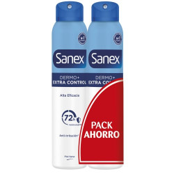 Sanex Desodorante Spray 200 ml  Extracontrol (2 Unidades)