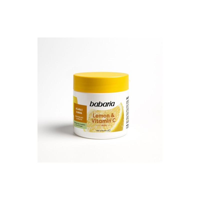 Babaria Mascarilla Capilar 400 ml Lemon & Vitamin C 