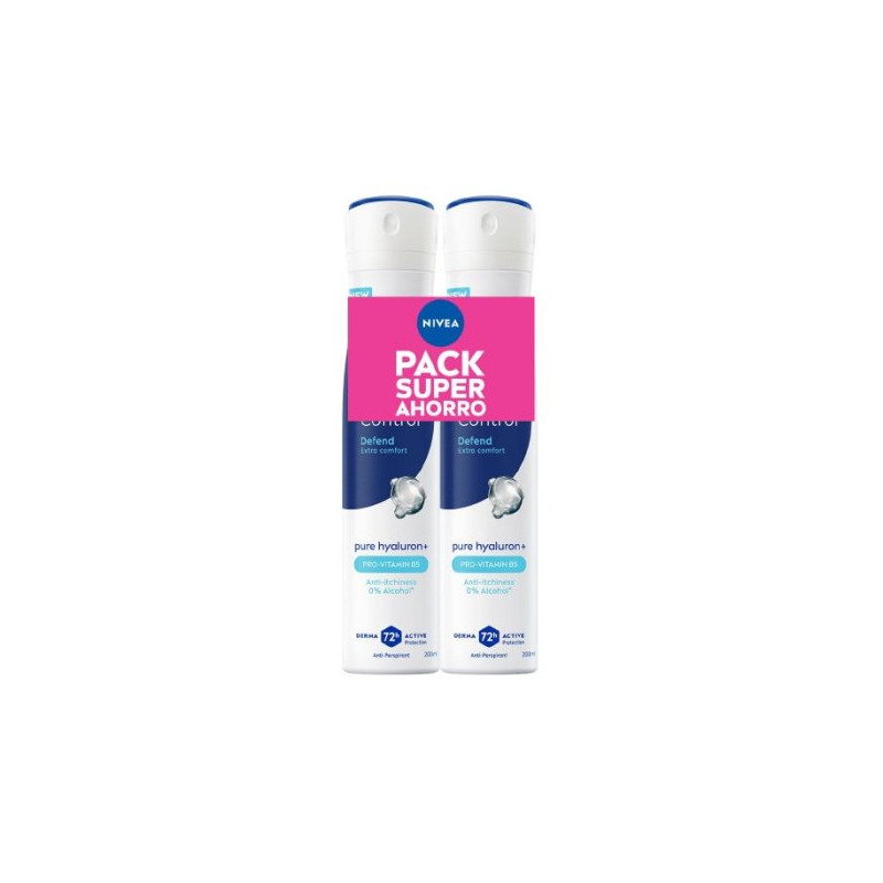 Nivea Desodorante Spray 200 ml Derma Defend (2 Ud.)