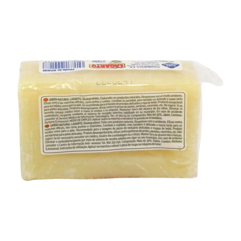 Lagarto Jabon Natural 250 Gr