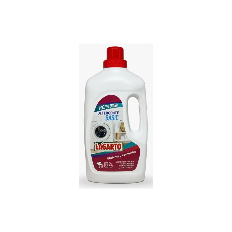 Lagarto Basic Detergente Liquido 21 Dosis