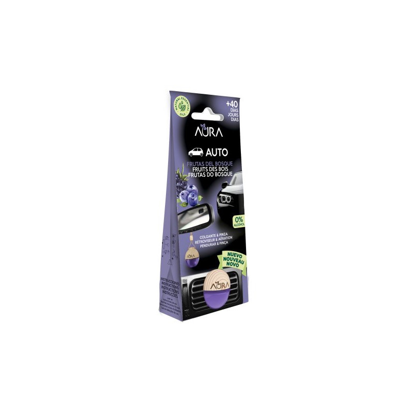Aura Ambientador Coche Frutas del Bosque 6 ml