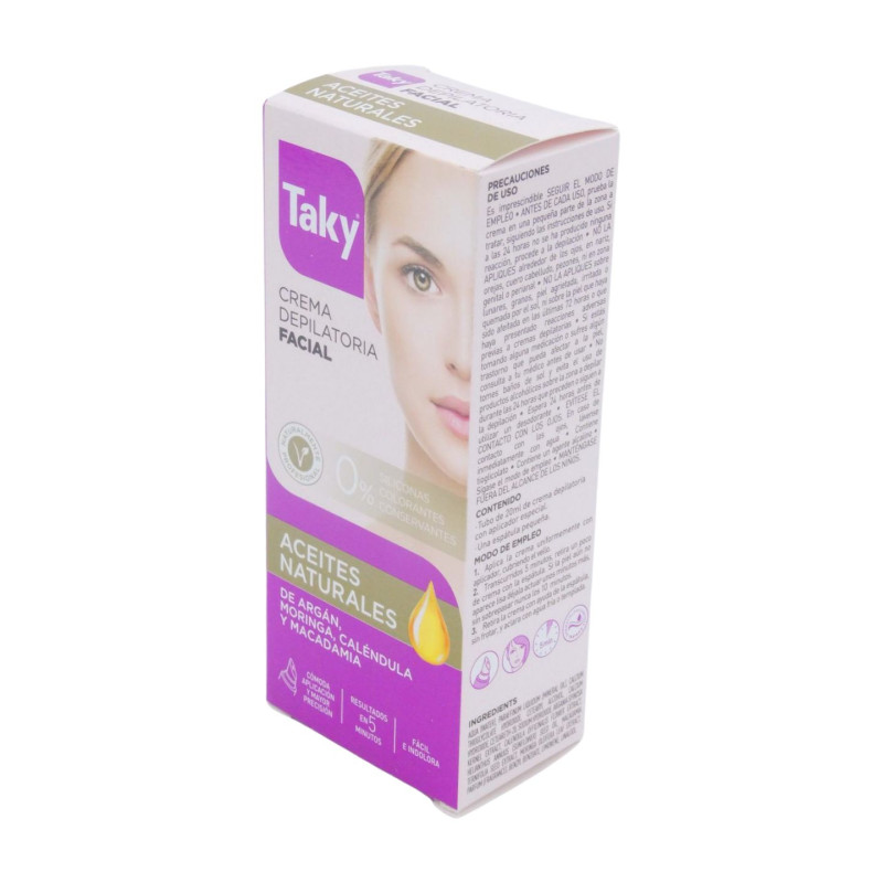 Taky Crema Depilatoria 20 ml Facial Expert