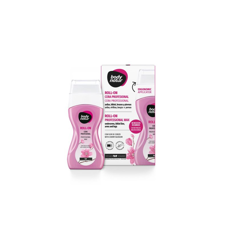 Body Natur Cera Tibia Rollon 100 ml Flor de Cerezo