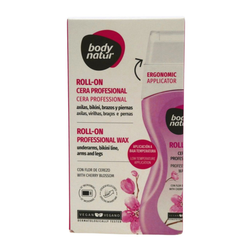 Body Natur Cera Tibia Rollon 100 ml Flor de Cerezo