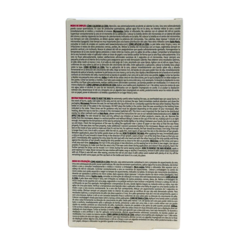 Body Natur Cera Tibia Rollon 100 ml Flor de Cerezo