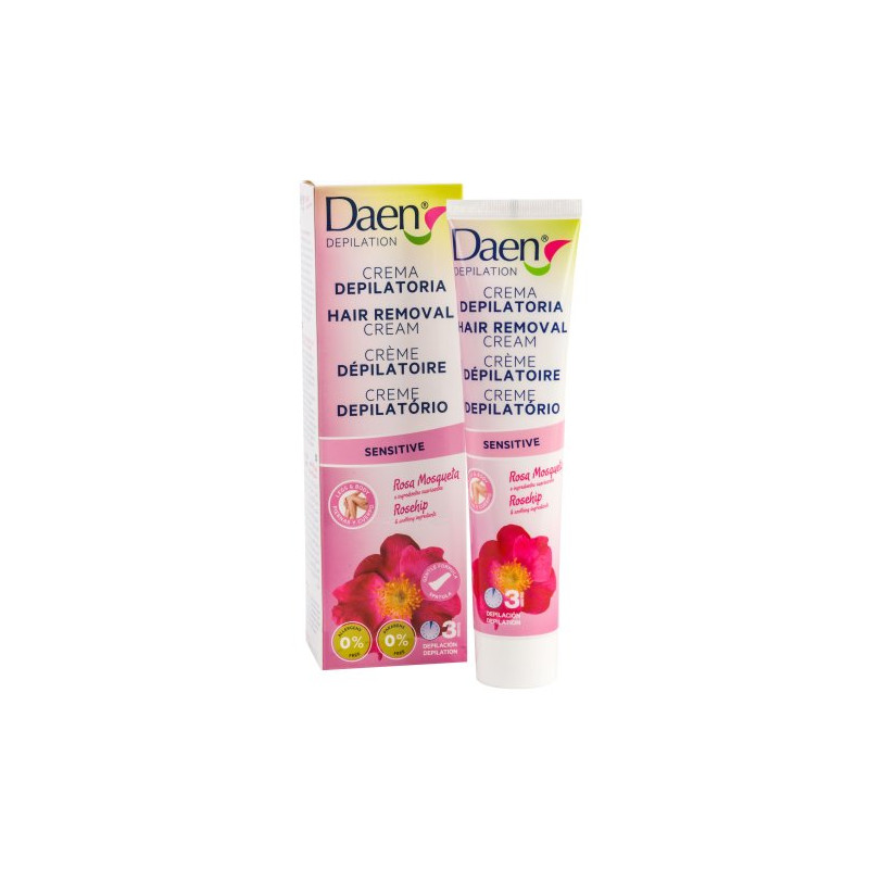 Daen Crema Depilatoria 125 ml Rosa Mosqueta