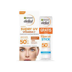 Delial Fluido Facial 40 ml Spf50 Vitamina C+Stick