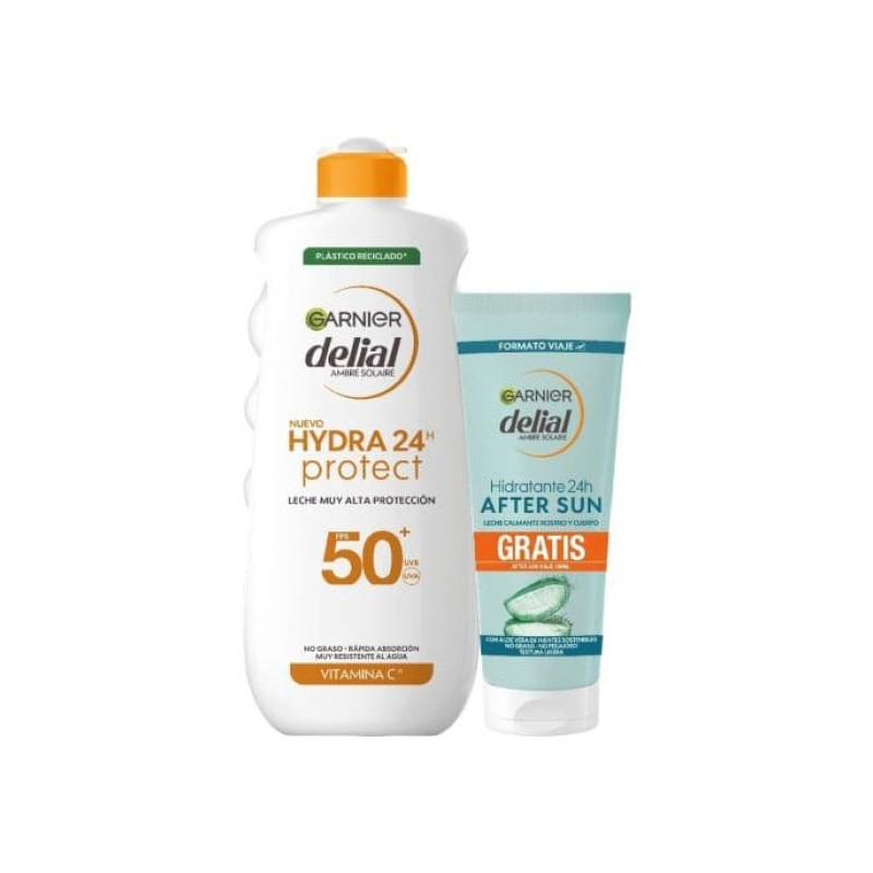 Delial Leche Solar 400 ml Spf50 Hydra+Afetrsun 100 ml