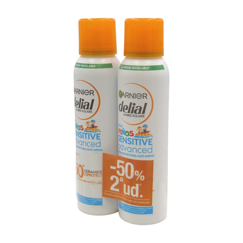 Delial Proteccion Solar Bruma Niños 150 ml Spf50+ (2 Ud.)