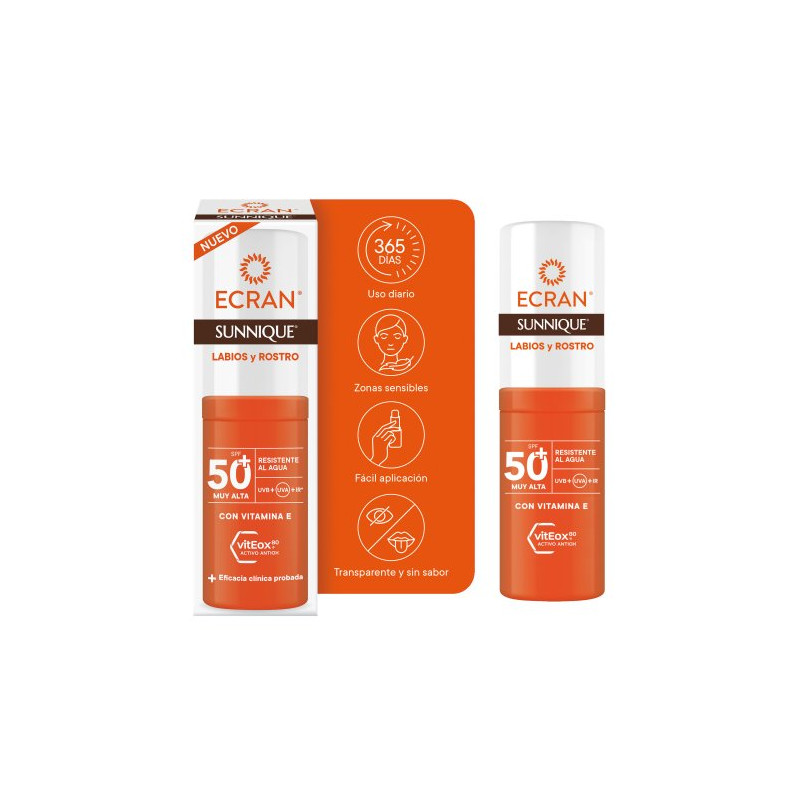 Ecran Protector Solar Labial/Rostro Spf50+ Stick