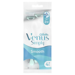 Gillette Venus Maquinilla Desechable Simply Smooth (4 Ud.)