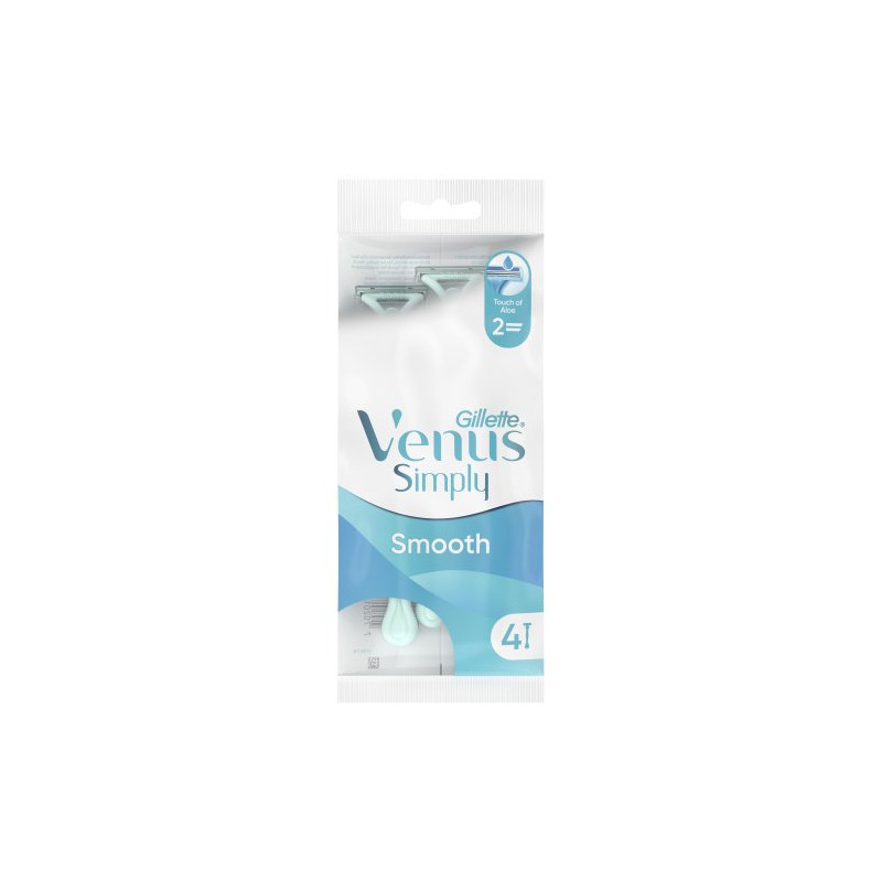 Gillette Venus Maquinilla Desechable Simply Smooth (4 Ud.)