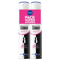 Nivea Desodorante Spray  Women 200 ml B&W Original (2 Ud)