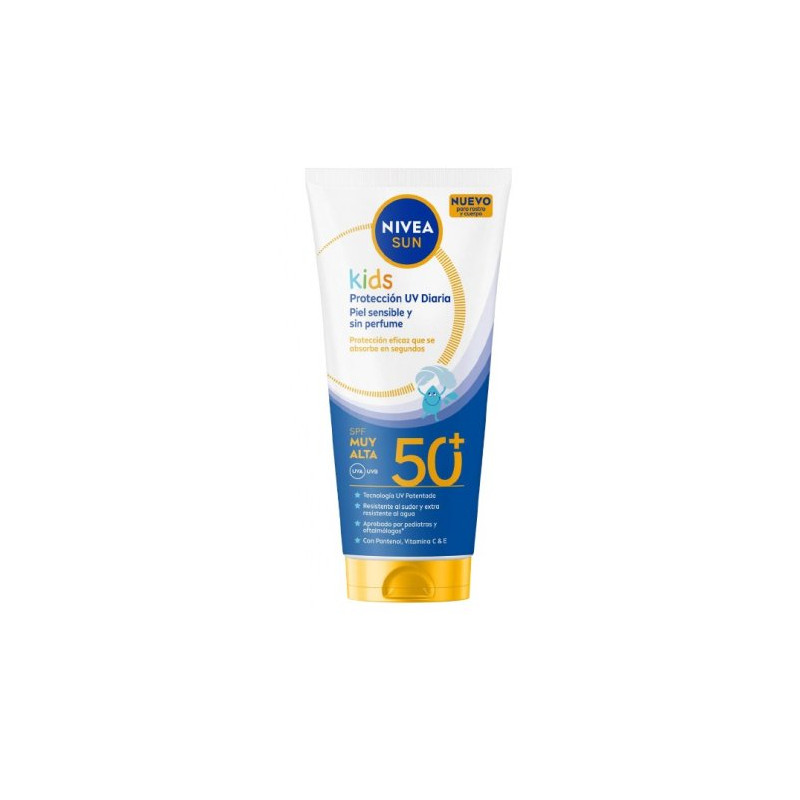 Nivea Crema Solar Niños 100 ml  Spf50 Cara y Cuerpo