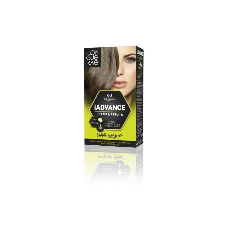 Color Advance 6.1 Rubio Oscuro Ceniza