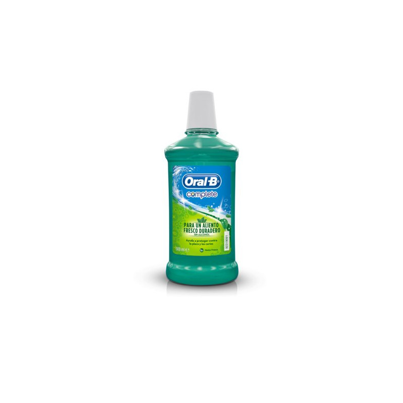 Oral-B Colutorio 500 Complete S/Alcohol