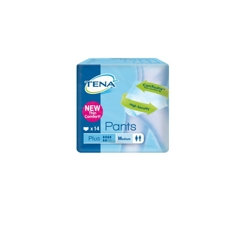 Tena Pants Unisex Plus  -M- (14) 6G