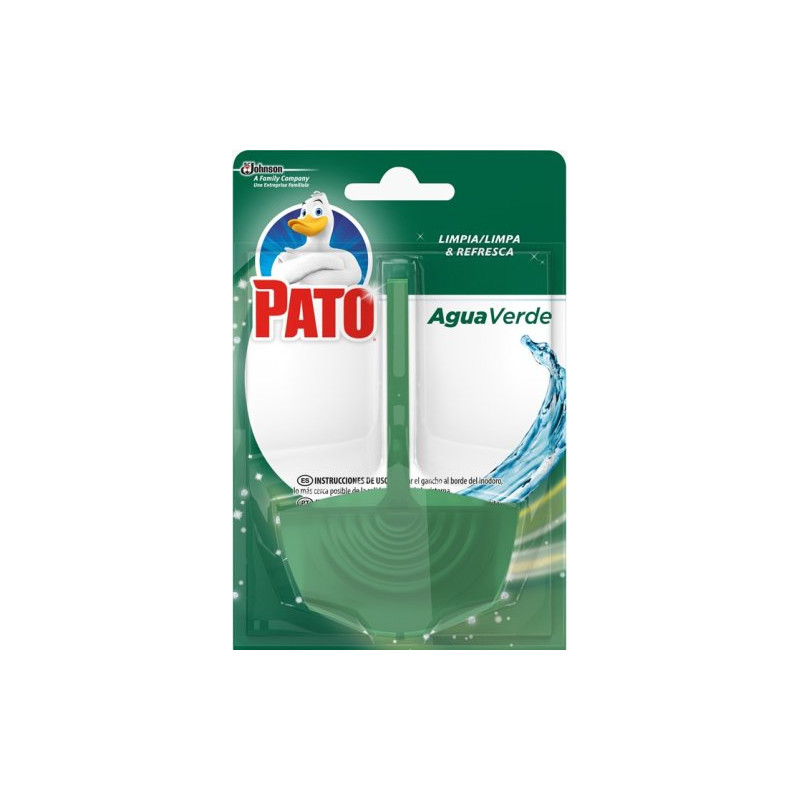 Pato Colgador Sólido Agua Verde