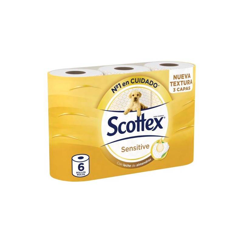 Papel Higiénico Sensitive De Scottex