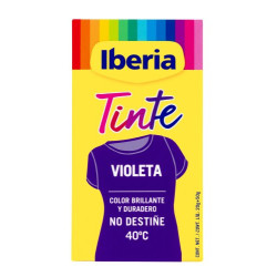Iberia Tinte Ropa Violeta 40º 
