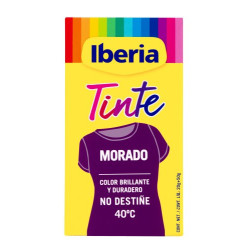 Iberia Tinte Ropa Morado 40º 