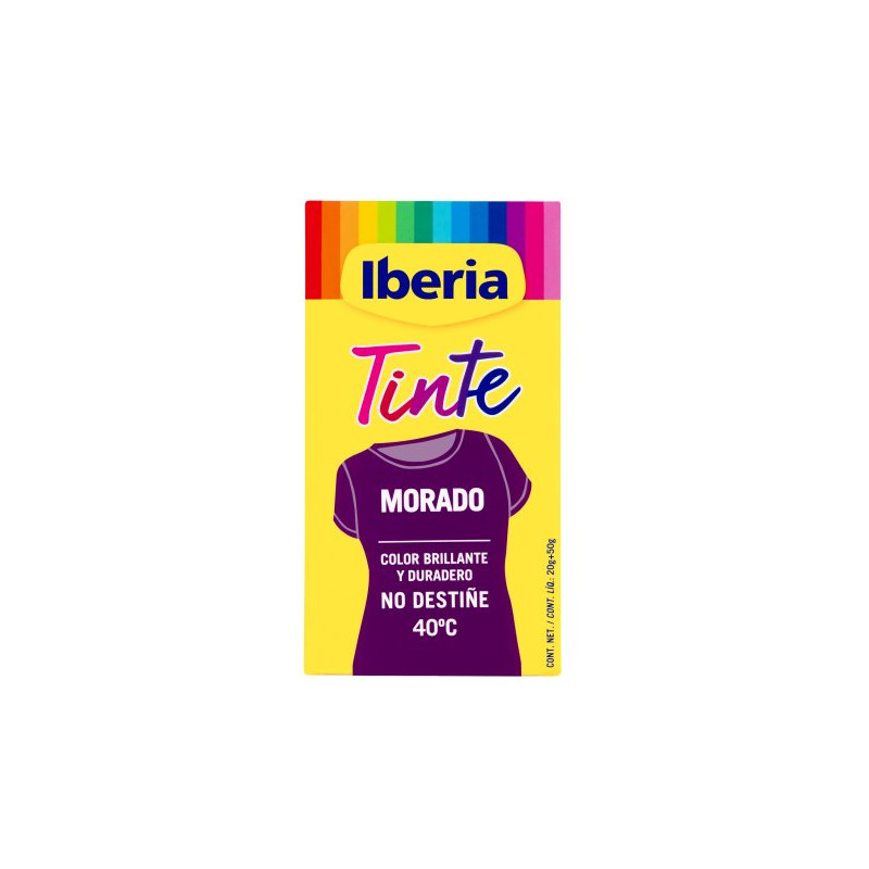 Tinte Ropa Morado 40º