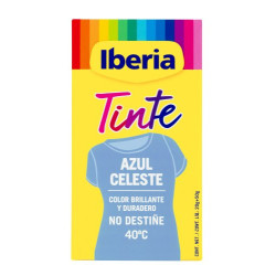 Tinte Ropa Azul Celeste 40º