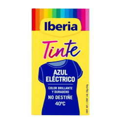 Tinte Ropa Azul Electrico 40º