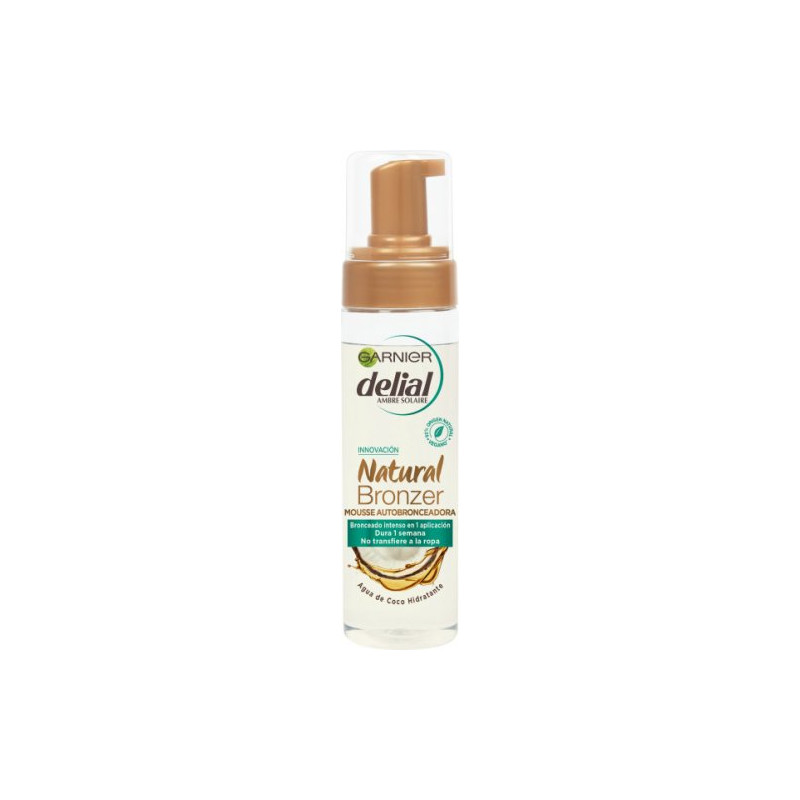 Espuma Bronceadora Coco 200 ml Hidratante