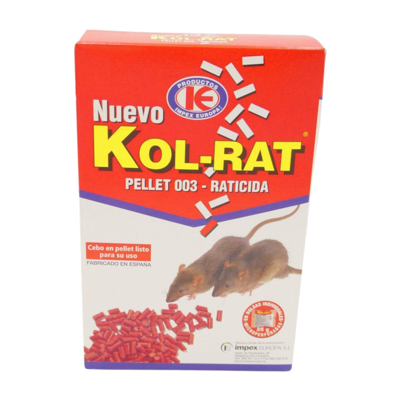 Kol-Rat Pellet Cebo Granulado 150 Gr