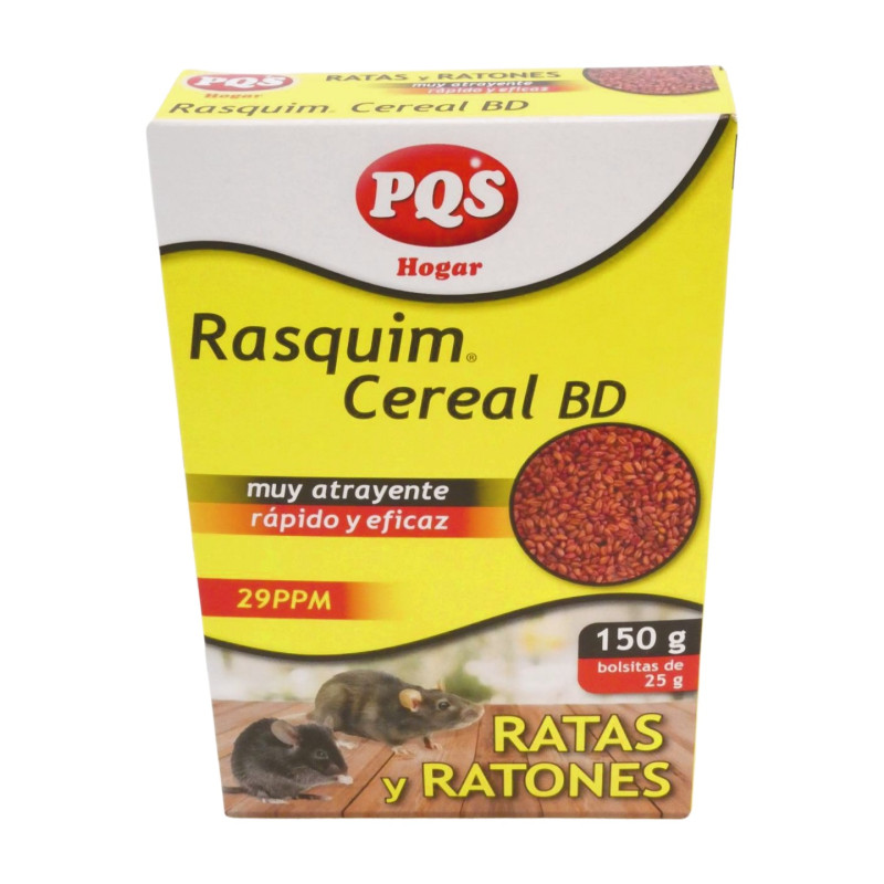 Pqs Raticida Cebo Cereal 6X25 Gr
