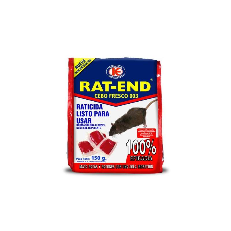 Rat-End Cebo Fresco 150 
