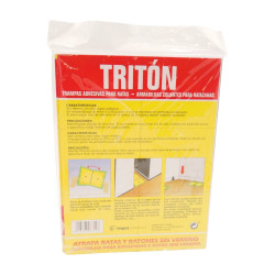 Triton Trampa Adhesiva Raticida 2 Ud