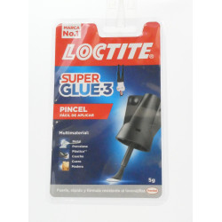 Loctite Super Glue-3 Pincel 5 Gr