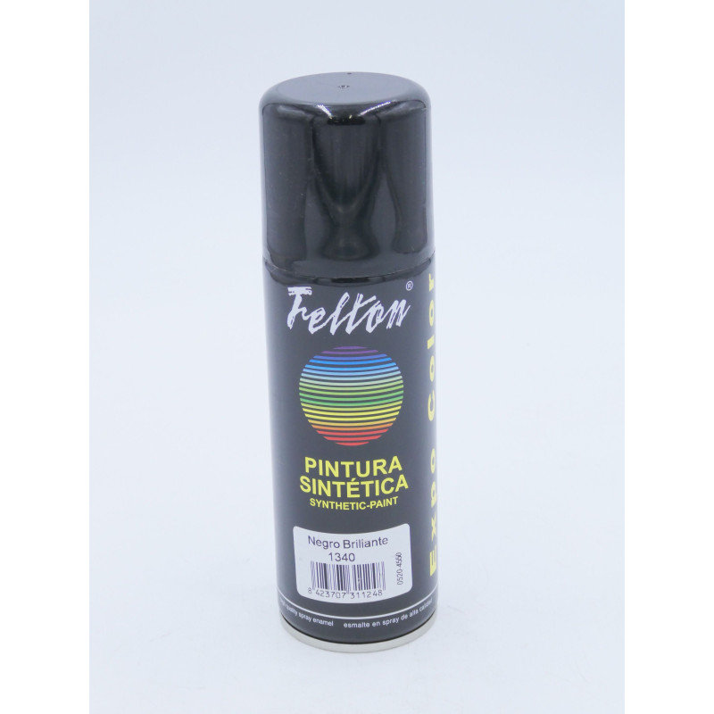 Spray 200 Negro Brillo