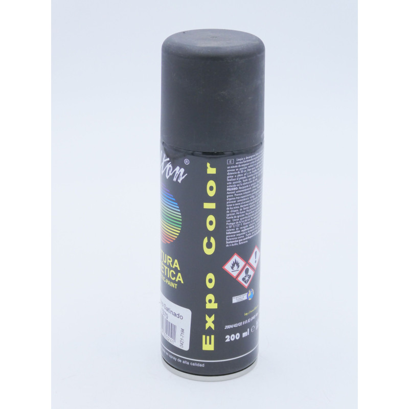 Spray 200 Negro Satinado