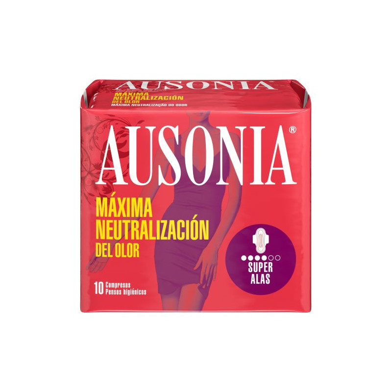 Ausonia Compresas Air Dry Super 12 Ud
